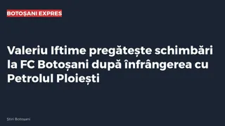 O afișare text albă pe un fundal albastru închis cu un logo roșu în colțul din stânga sus.